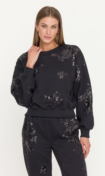 The Cara Sequin Embellished Sweatshirt