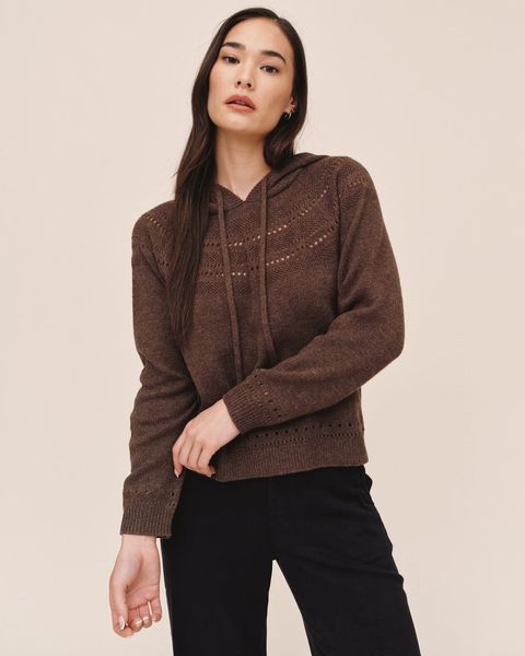 The Pointelle Fairlsle Hoodie