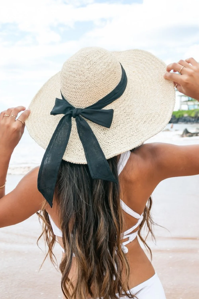 The Packable Straw Beach Hat
