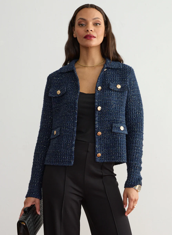 The Gabrielle Jacket - Navy