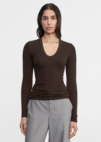 The Silk Rib L/S U