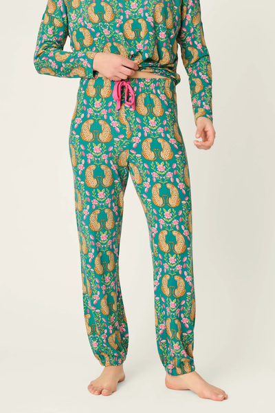The Cheetah Bonita Dreams PJ Joggers and Long Sleeve