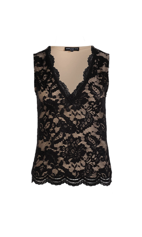 The Leila Stretch Lace Top
