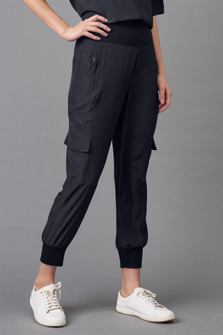 The Satin Cargo Pant