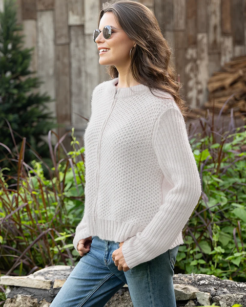 The Shepherd Zip Up Cardi Chunky