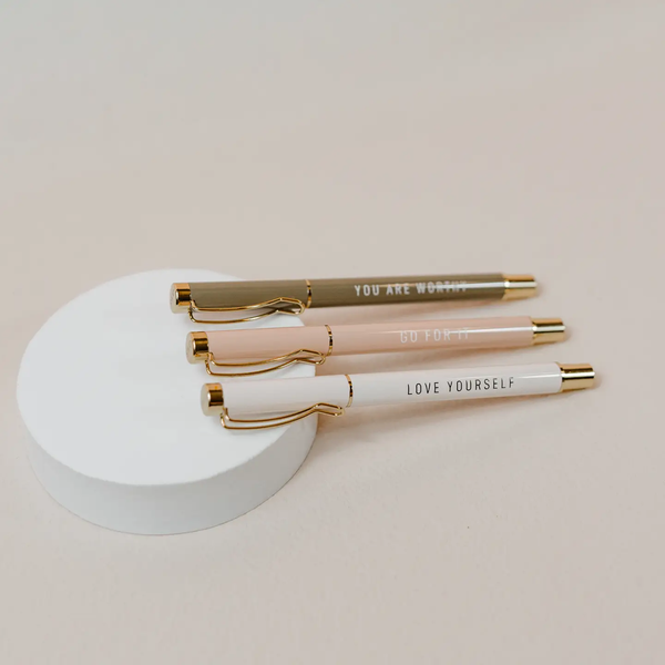 The Go For It Metal Pen Set