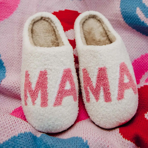 The Blush Pink Mama Slippers