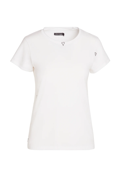 The Embroidered Cotton T - Shirt
