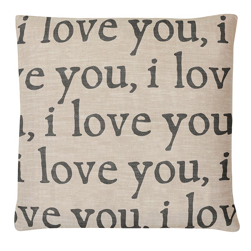 The Euro Pillow - I Love You
