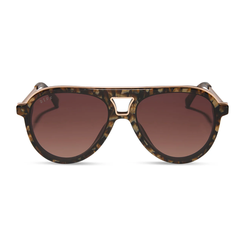 The Tortoise Gold Glint Aviator