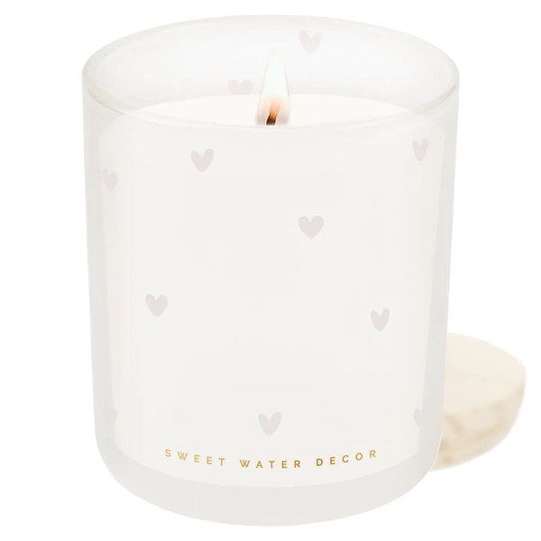 The All Over Hearts Candle
