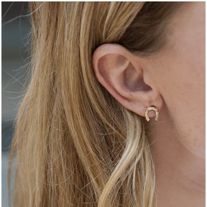 The 14k Gold Filled  Horseshoe Stud