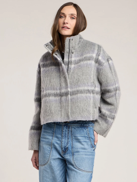 The Haven Brushed Plaid Jacket