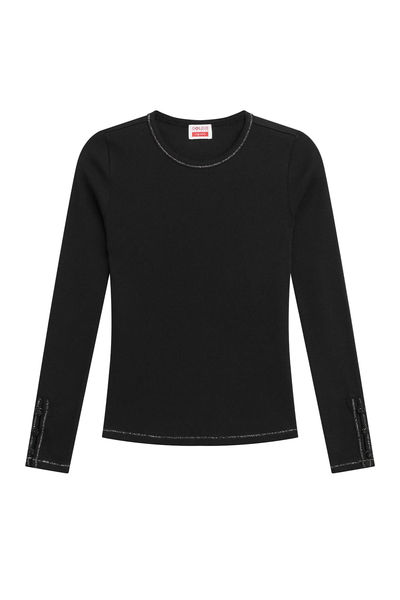 The Celeste Organic Micro Rib Top
