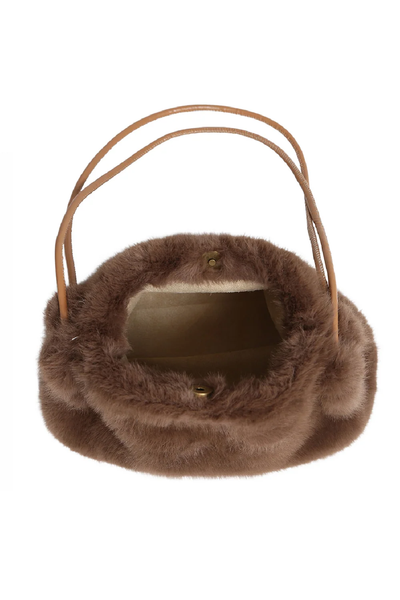 The Faux Fur Shoulder Bag