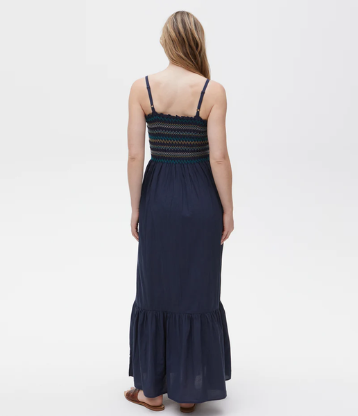The Alejandra Smocked Maxi Dress