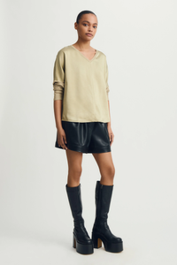 The Cindy Top -  Moss