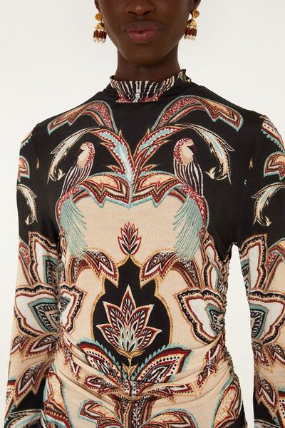 The Tapestry Dream Long Sleeve Jersey Blouse