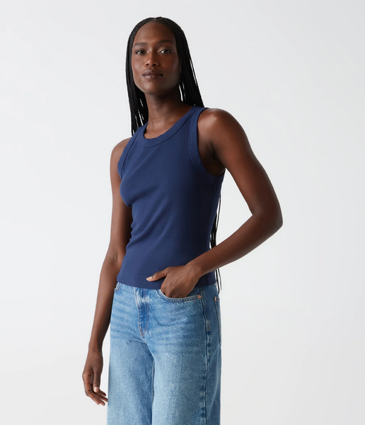 The Gina Ribbed Crop Tank