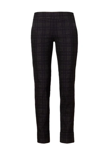 The Ben Smoky Plaid Cuff Pant