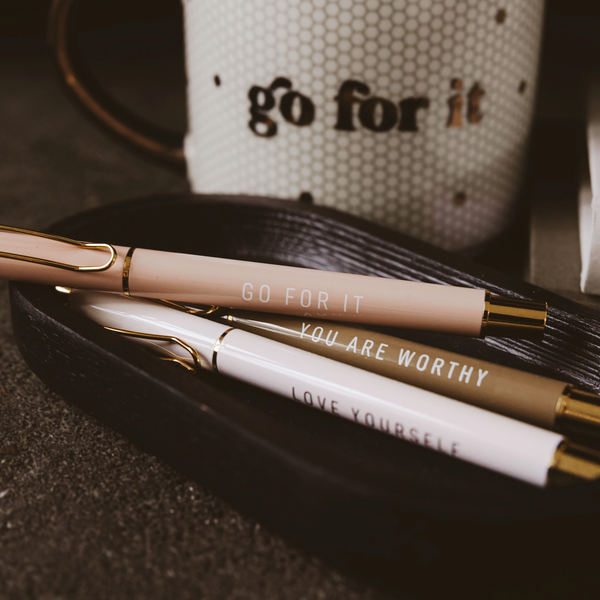 The Go For It Metal Pen Set