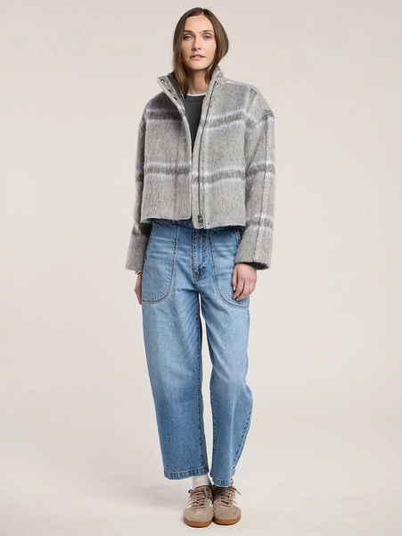 The Haven Brushed Plaid Jacket