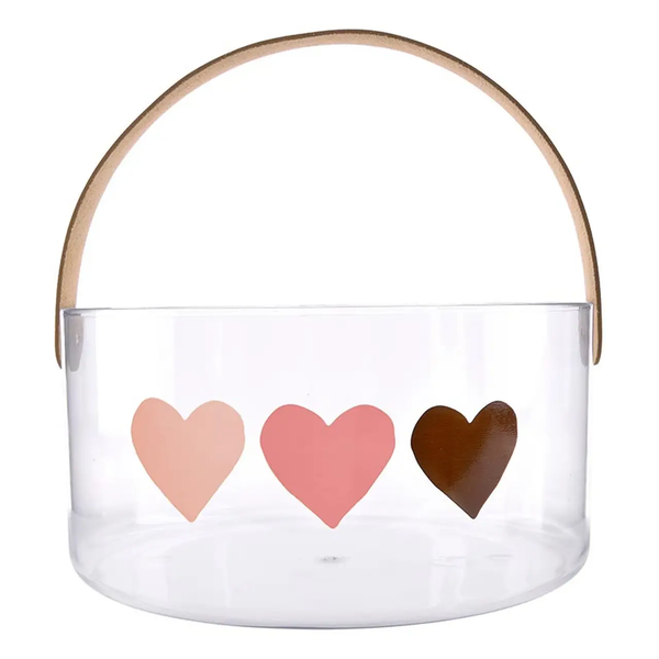 The Acrylic Bucket - Hearts