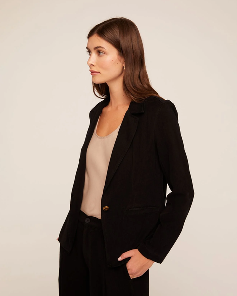 The Notch Collar Long Line Blazer