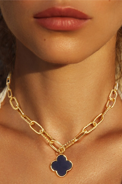 The Paperclip Clover Necklace