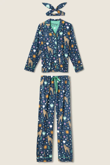 The Wild At Heart 3-Piece Flannel PJ Set