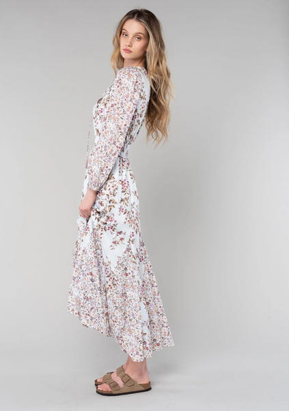 The Healdsburg Smocked Floral Maxi