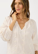 The Emma Embroidered Blouse