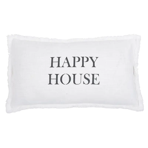The Happy House Lumbar Pillow