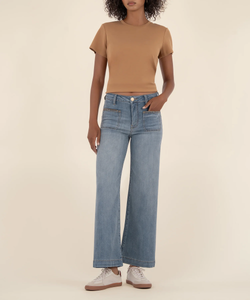 The Meg Wide Leg w/Whipstitch