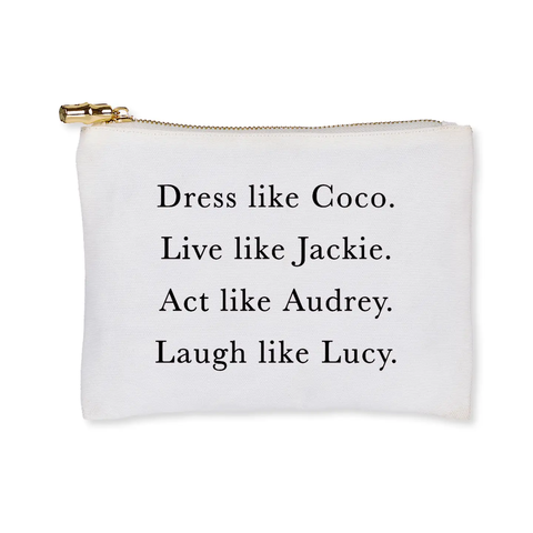 The Dress Like Coco Zip Pouch