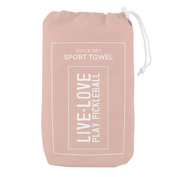 The Live Love Play Pickleball Sports Towel