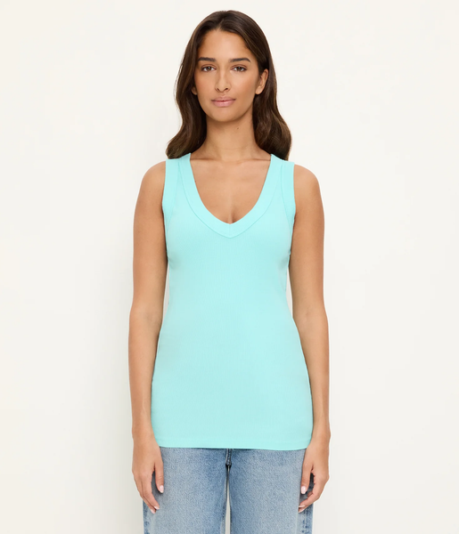 The Blanche Ribbed Tank