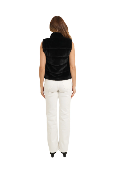 The Vince Faux Fur Vest