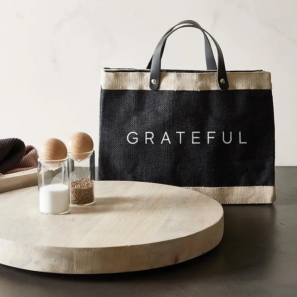 The Grateful Jute Mini Tote