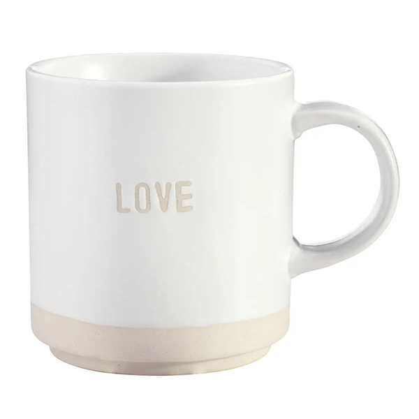 The Face To Face Stackable Mugs - Love/Heart
