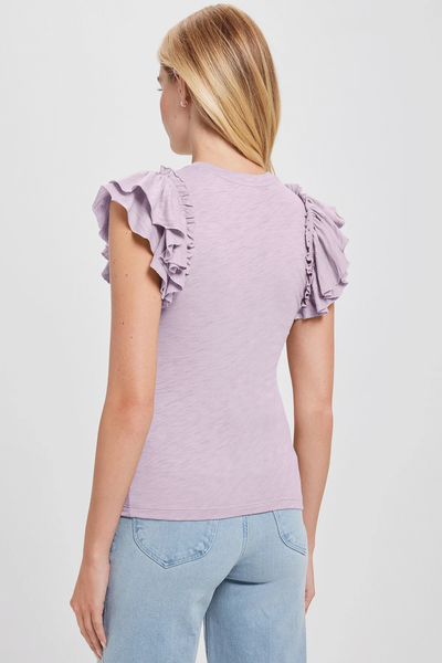 The Double Ruffle Tee