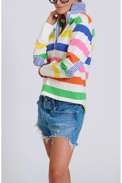 The Summer Stripe Sweatshirt