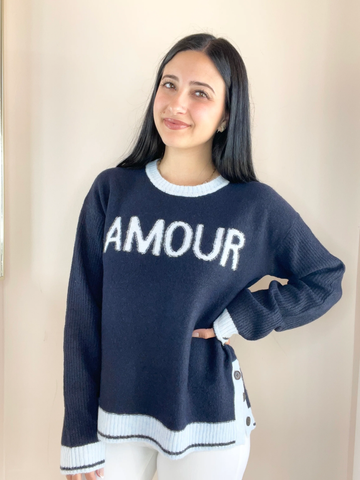 The Amour Intarsia Sweater