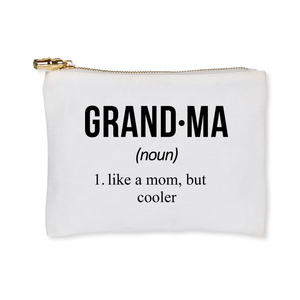 The Grand-Ma Zip Pouch👑🩷