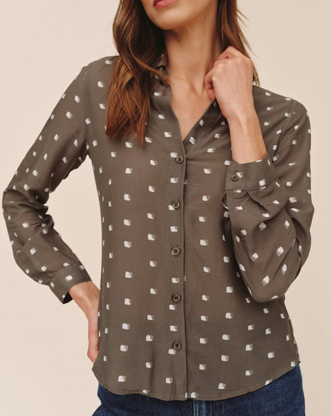 The Classic Button Down - Mosaic Print