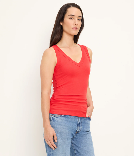 The Blanche Ribbed Tank
