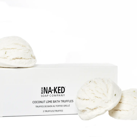 The Coconut Lime Bath Truffles