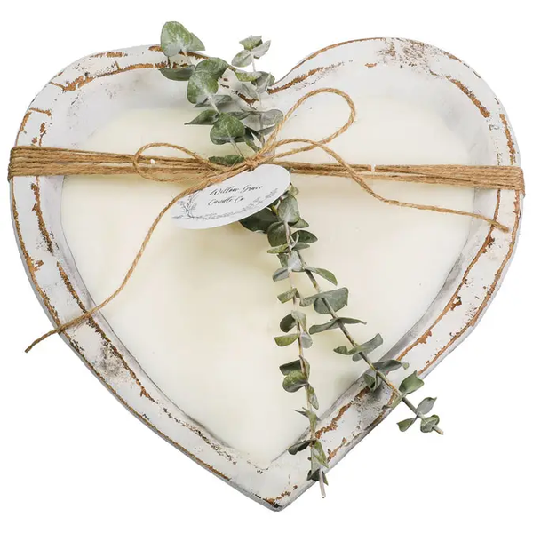 The Large Heart Dough Candle