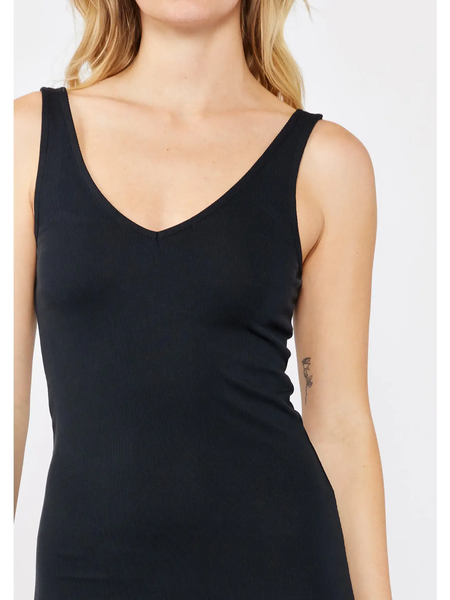 The Ella Jersey Side Slit Dress