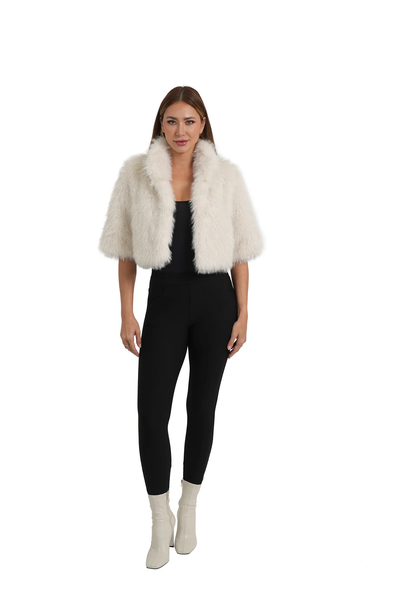 The Tyler Faux Fur Shrug
